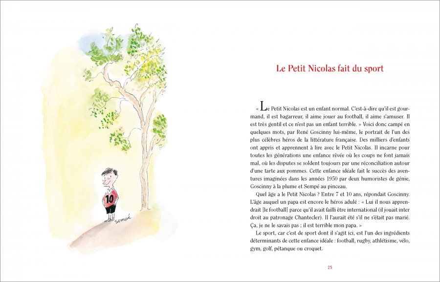 Le Petit Nicolas Fait Du Sport Tapuscrit Pdf Le Petit Nicolas